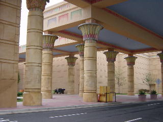 Ancient sand-polished pillars!