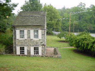 Half a stone house