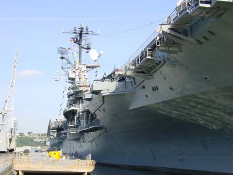 Intrepid aircraft carrier museum